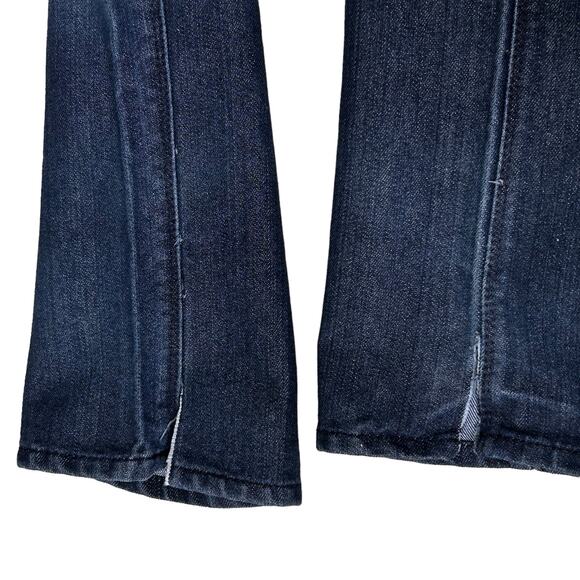 MBX Straight Leg Dark Wash Dungaree Denim Blue Jeans 32 x 31 - Picture 9 of 9